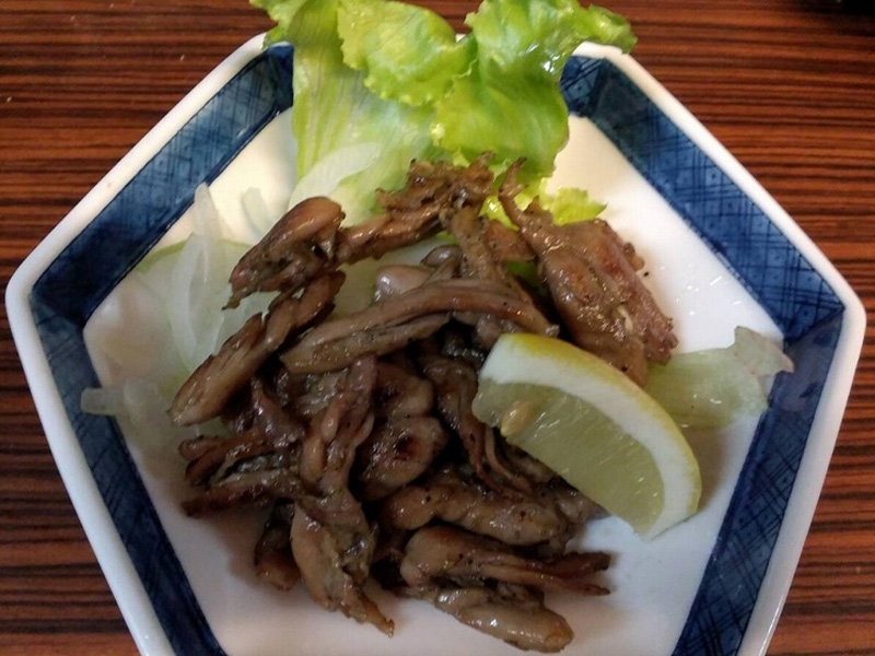 宮崎赤鶏炭火(セセリ・モモ)